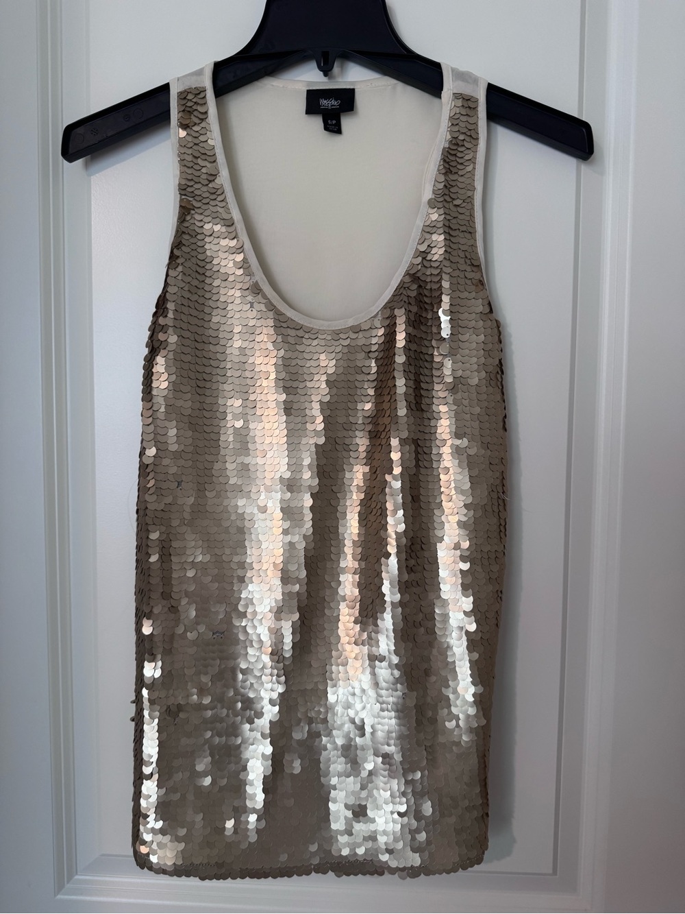 Gold Sequin Tank